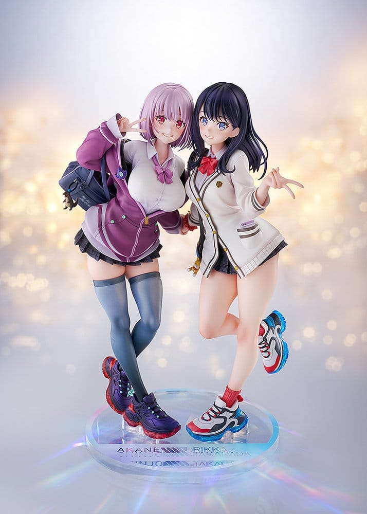 SSSS.Gridman 1/7 Scale Statue Rikka Takarada & Akane Shinjo feat. toridamono