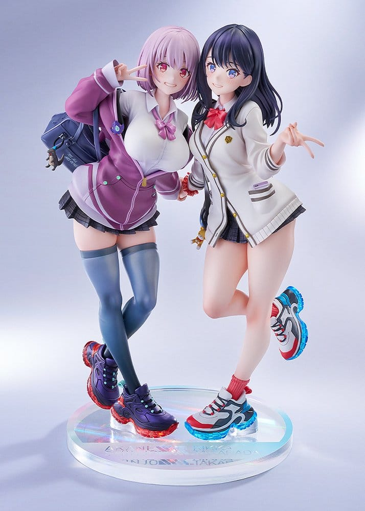 SSSS.Gridman 1/7 Scale Statue Rikka Takarada & Akane Shinjo feat. toridamono