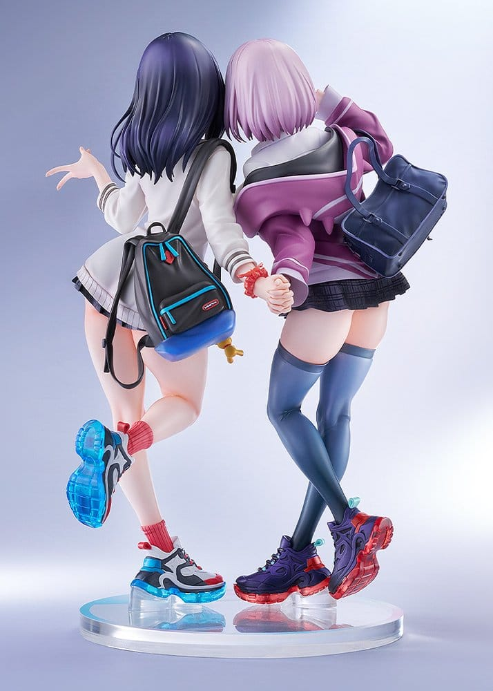 SSSS.Gridman 1/7 Scale Statue Rikka Takarada & Akane Shinjo feat. toridamono