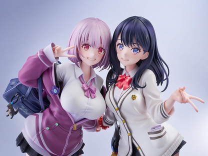 SSSS.Gridman 1/7 Scale Statue Rikka Takarada & Akane Shinjo feat. toridamono