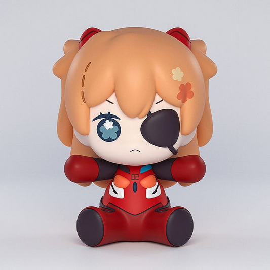 Rebuild of Evangelion Asuka Langley Eye Patch Huggy Good Smile Figure