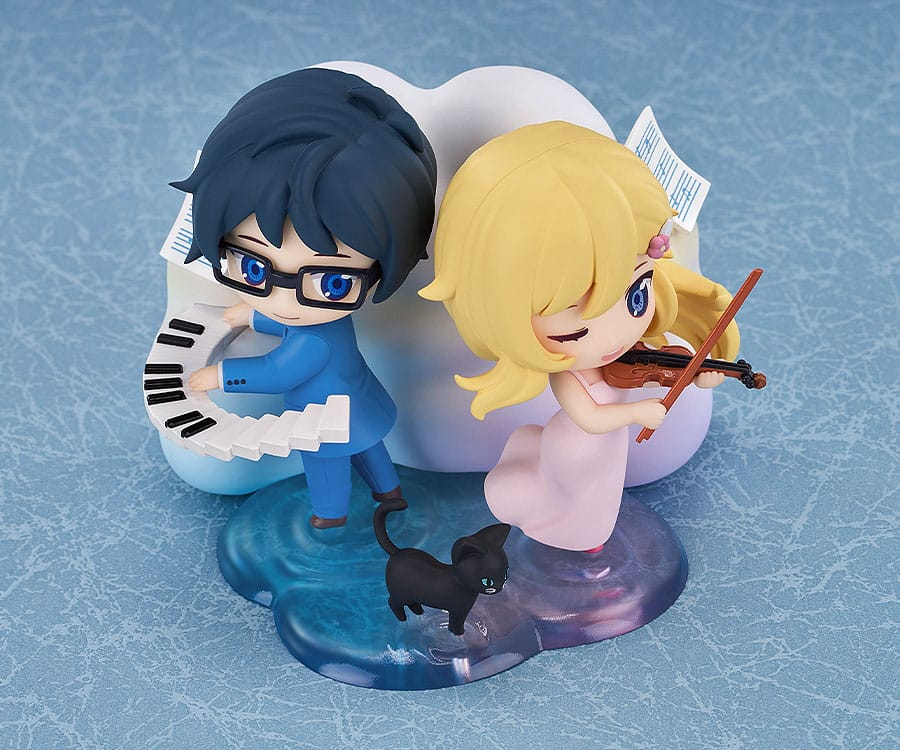 Your Lie in April Qset Mini Figure 2-Pack Kaori Miyazono & Kosei Arima