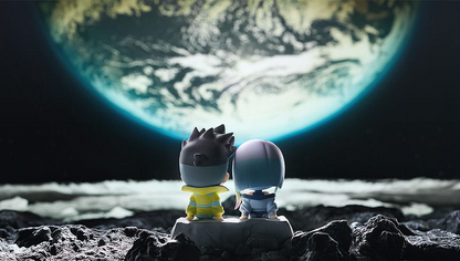 Cyberpunk Edgerunners Qset David & Lucy To The Moon