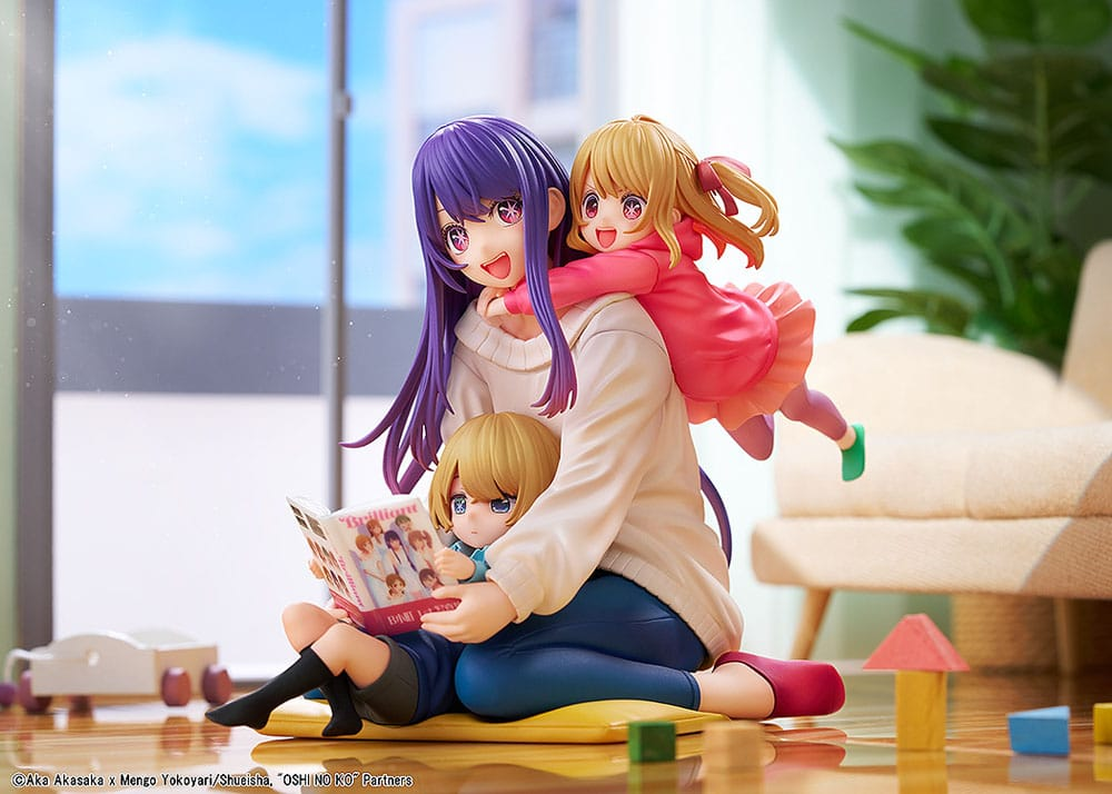 Oshi no Ko 1/8 Scale Statue Ai, Aqua & Ruby Mother and Children