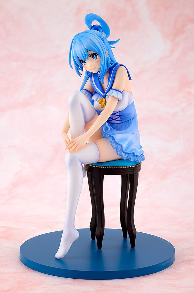 Konosuba Statue Aqua Light Novel 10th Anniversary Ver