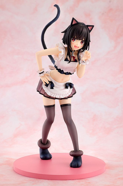 Konosuba Statue Megumin Light Novel Catgirl Maid Ver