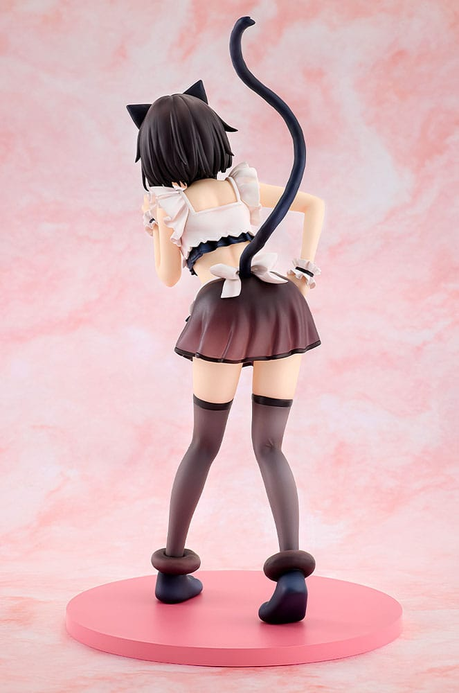 Konosuba Statue Megumin Light Novel Catgirl Maid Ver