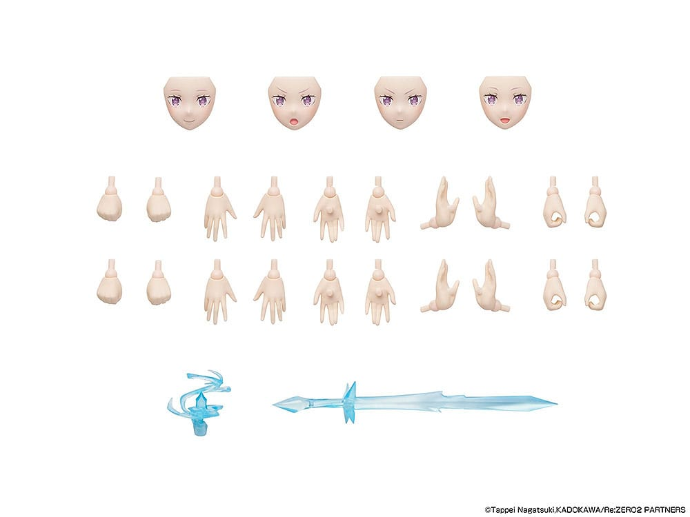 Re:Zero Starting Life in Another World Plastic Model Kit DX Emilia