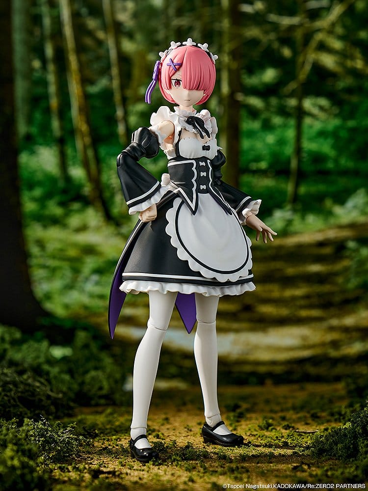 Re:Zero Starting Life in Another World Kadokawa Plastic Model Kit Series Ram DX Ver