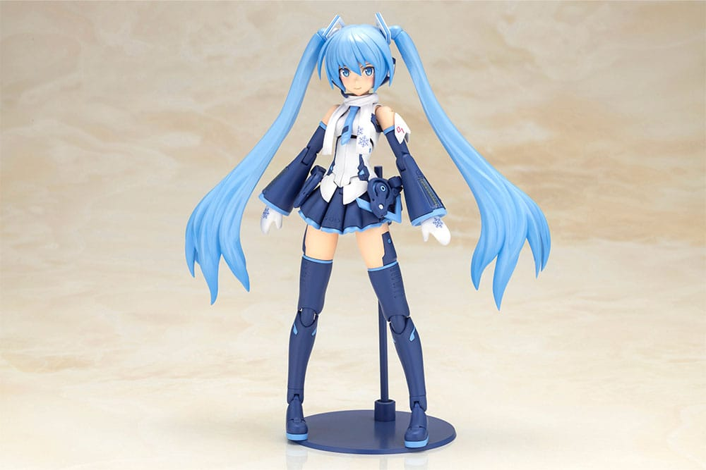 Frame Arms Girl x Hatsune Miku Plastic Model Kit Frame Music Girl Snow Miku Another Color Ver