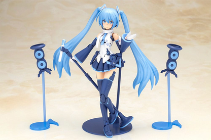 Frame Arms Girl x Hatsune Miku Plastic Model Kit Frame Music Girl Snow Miku Another Color Ver
