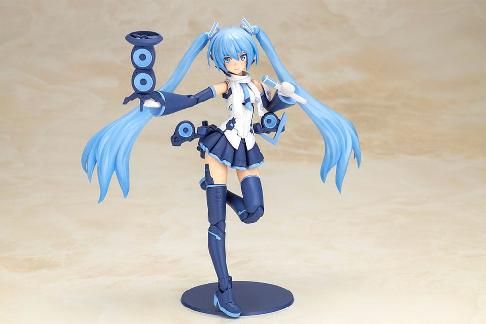Frame Arms Girl x Hatsune Miku Plastic Model Kit Frame Music Girl Snow Miku Another Color Ver