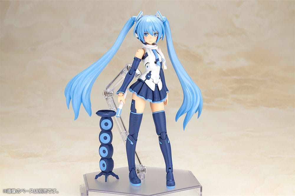Frame Arms Girl x Hatsune Miku Plastic Model Kit Frame Music Girl Snow Miku Another Color Ver