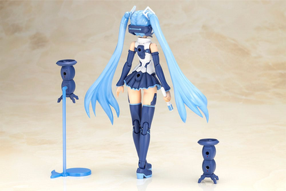 Frame Arms Girl x Hatsune Miku Plastic Model Kit Frame Music Girl Snow Miku Another Color Ver