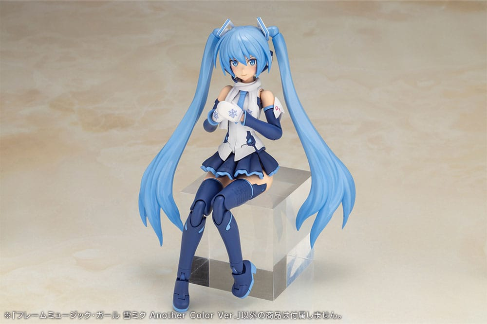 Frame Arms Girl x Hatsune Miku Plastic Model Kit Frame Music Girl Snow Miku Another Color Ver