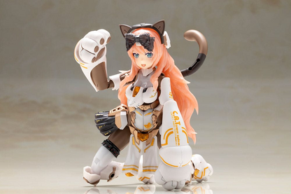 Frame Arms Girl Plastic Model Kit Durga I Cat Armor Ver. Calico