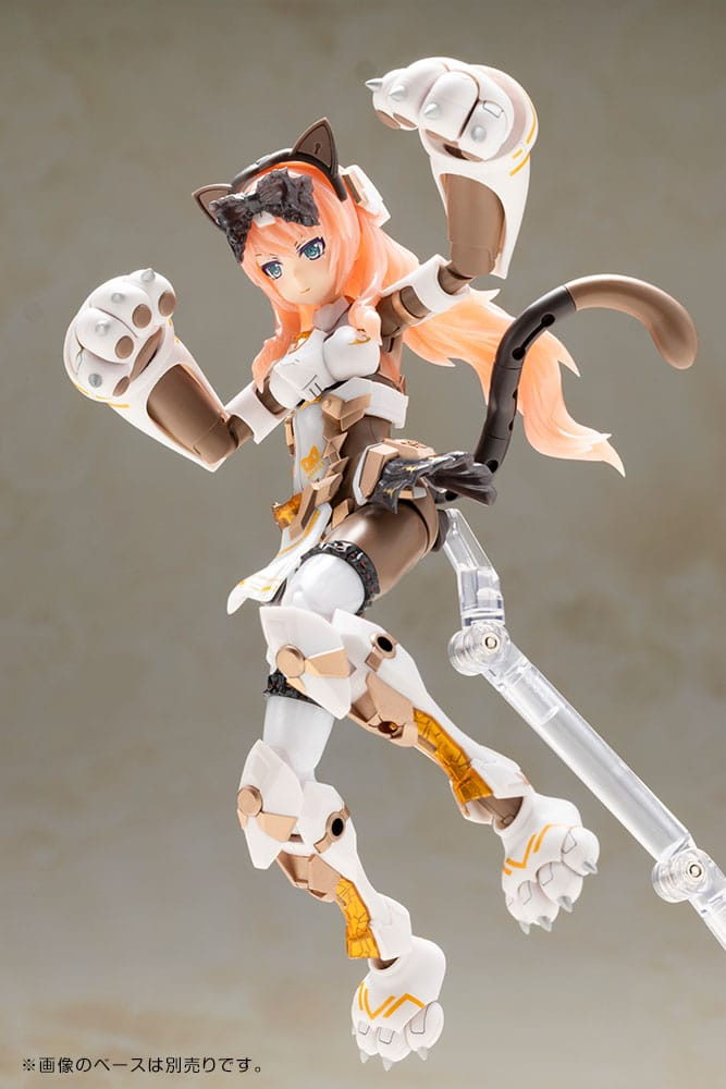 Frame Arms Girl Plastic Model Kit Durga I Cat Armor Ver. Calico