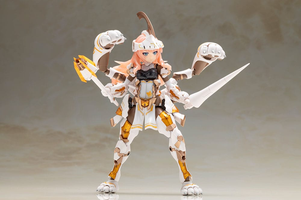 Frame Arms Girl Plastic Model Kit Durga I Cat Armor Ver. Calico