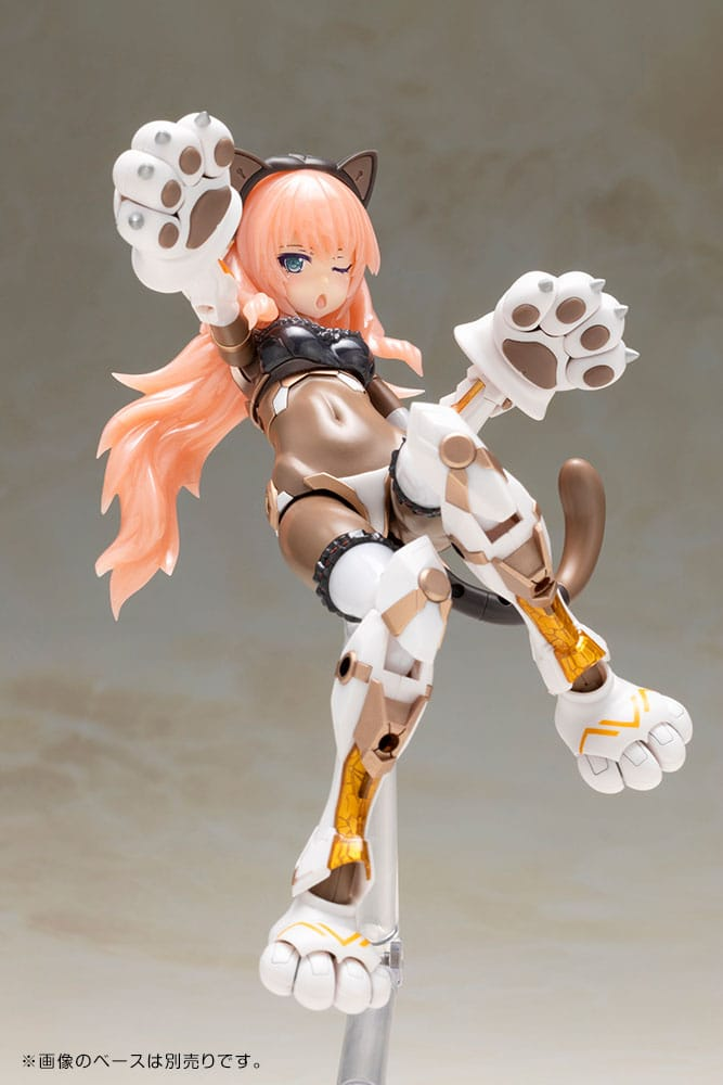 Frame Arms Girl Plastic Model Kit Durga I Cat Armor Ver. Calico