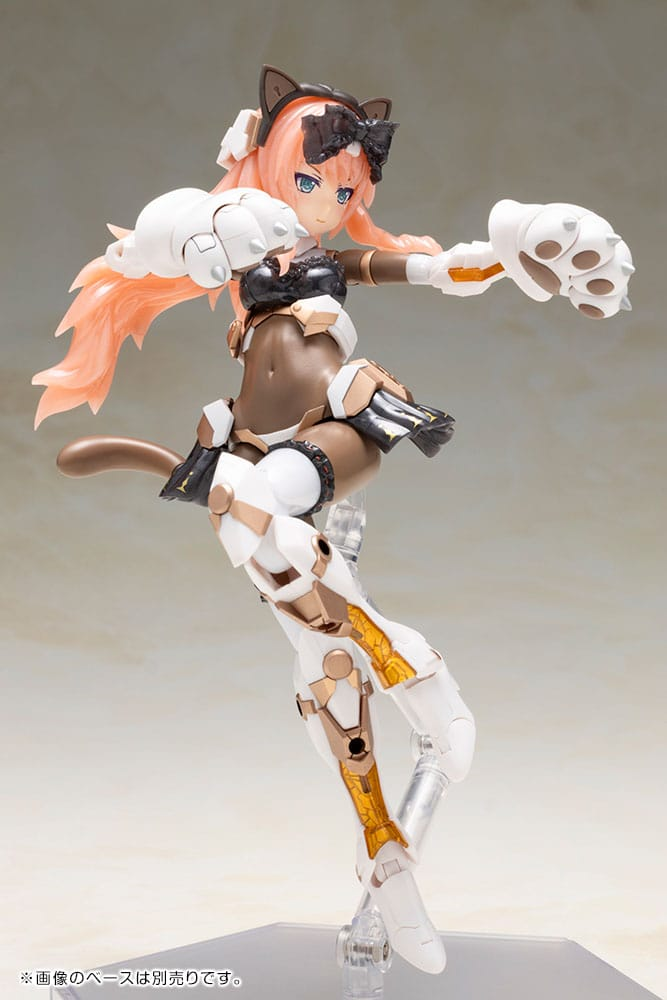 Frame Arms Girl Plastic Model Kit Durga I Cat Armor Ver. Calico