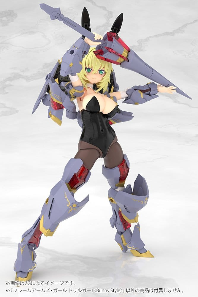 Frame Arms Girl Plastic Model Kit Durga Bunny Style