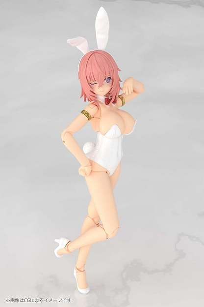 Frame Arms Girl Plastic Model Kit Durga I Bunny Style White Ver