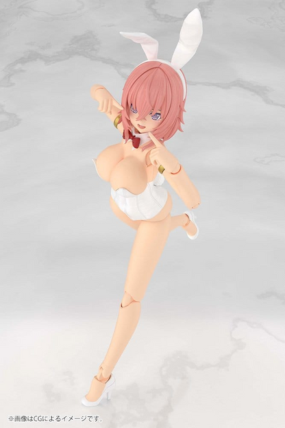 Frame Arms Girl Plastic Model Kit Durga I Bunny Style White Ver