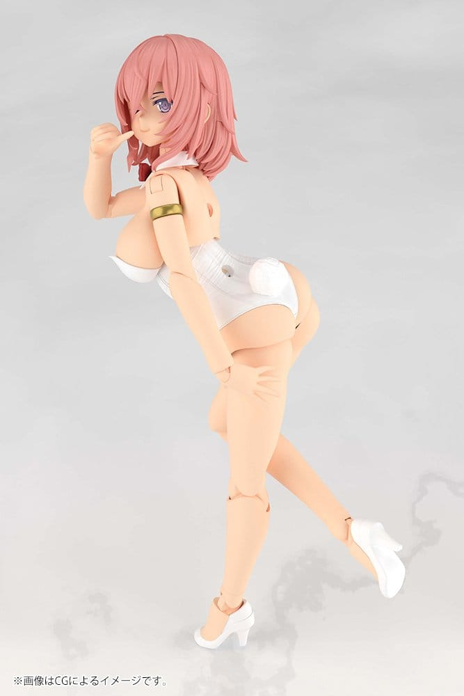 Frame Arms Girl Plastic Model Kit Durga I Bunny Style White Ver
