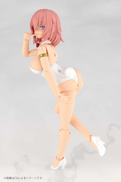 Frame Arms Girl Plastic Model Kit Durga I Bunny Style White Ver
