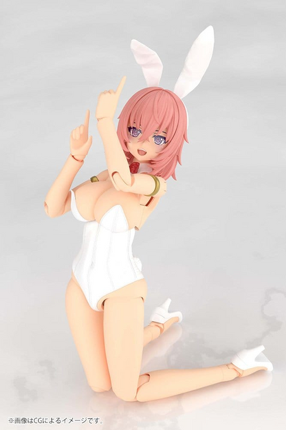 Frame Arms Girl Plastic Model Kit Durga I Bunny Style White Ver