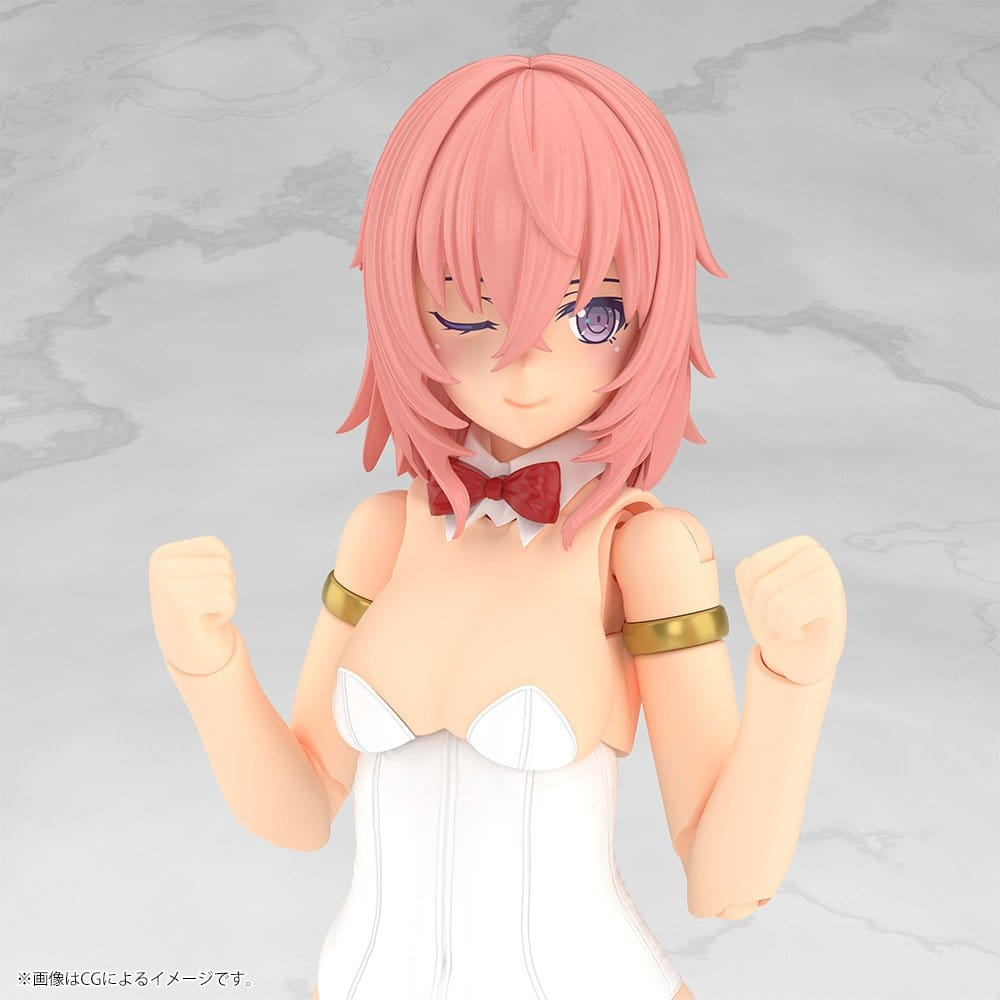 Frame Arms Girl Plastic Model Kit Durga I Bunny Style White Ver