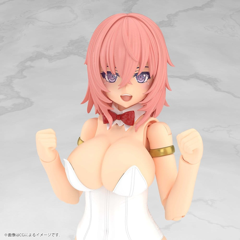 Frame Arms Girl Plastic Model Kit Durga I Bunny Style White Ver