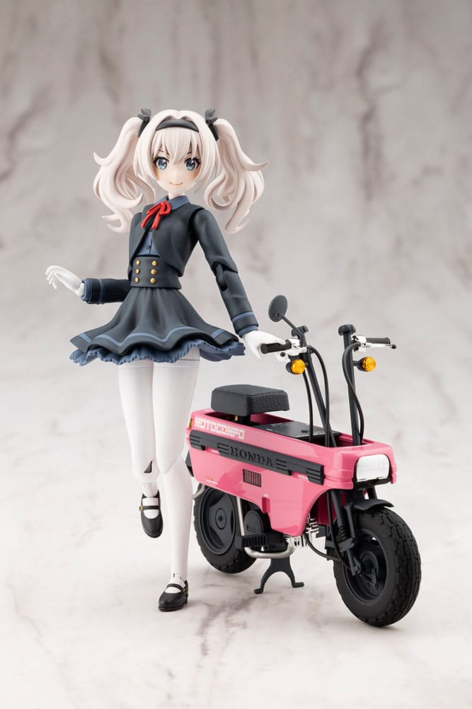 Sousai Shojo Teien Plastic Model Kit 1/10 Emma Koishikawa Nocturne with Honda AB12 Motocompo