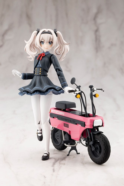 Sousai Shojo Teien Plastic Model Kit 1/10 Emma Koishikawa Nocturne with Honda AB12 Motocompo