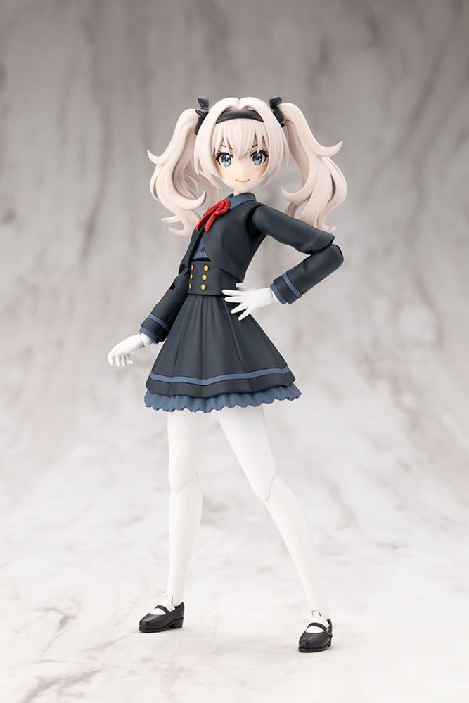 Sousai Shojo Teien Plastic Model Kit 1/10 Emma Koishikawa Nocturne with Honda AB12 Motocompo