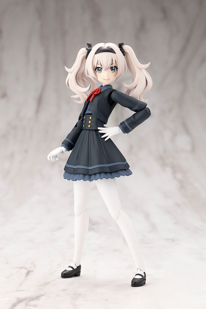 Sousai Shojo Teien Plastic Model Kit 1/10 Emma Koishikawa Nocturne with Honda AB12 Motocompo