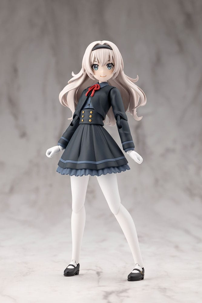 Sousai Shojo Teien Plastic Model Kit 1/10 Emma Koishikawa Nocturne with Honda AB12 Motocompo