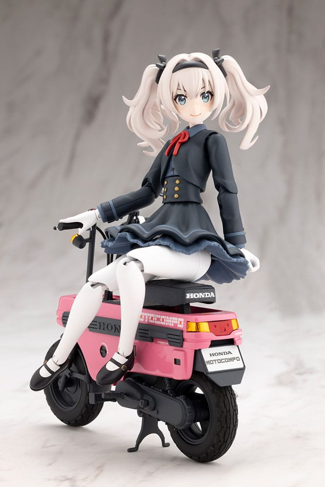 Sousai Shojo Teien Plastic Model Kit 1/10 Emma Koishikawa Nocturne with Honda AB12 Motocompo