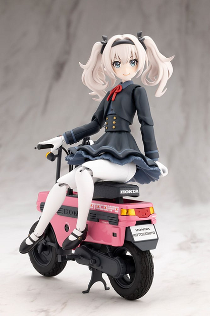 Sousai Shojo Teien Plastic Model Kit 1/10 Emma Koishikawa Nocturne with Honda AB12 Motocompo