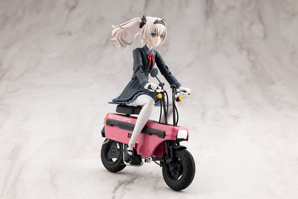 Sousai Shojo Teien Plastic Model Kit 1/10 Emma Koishikawa Nocturne with Honda AB12 Motocompo