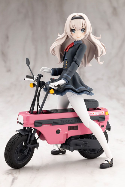 Sousai Shojo Teien Plastic Model Kit 1/10 Emma Koishikawa Nocturne with Honda AB12 Motocompo