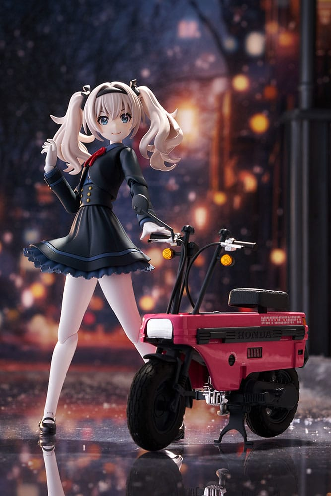 Sousai Shojo Teien Plastic Model Kit 1/10 Emma Koishikawa Nocturne with Honda AB12 Motocompo