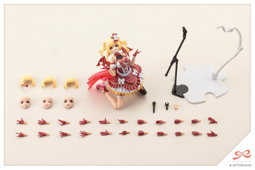 Sousai Shojo Teien Plastic Model Kit 1/10 Yue Kisaragi Diva Costume Dreaming Style Strawberry Moon