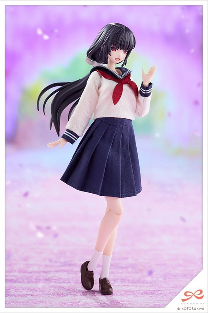 Sousai Shojo Teien 1/10 Scale Plastic Model Kit Kiru Pla Kuon Yakushiji Touou High School Uniform Ver