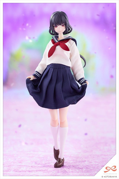 Sousai Shojo Teien 1/10 Scale Plastic Model Kit Kiru Pla Kuon Yakushiji Touou High School Uniform Ver