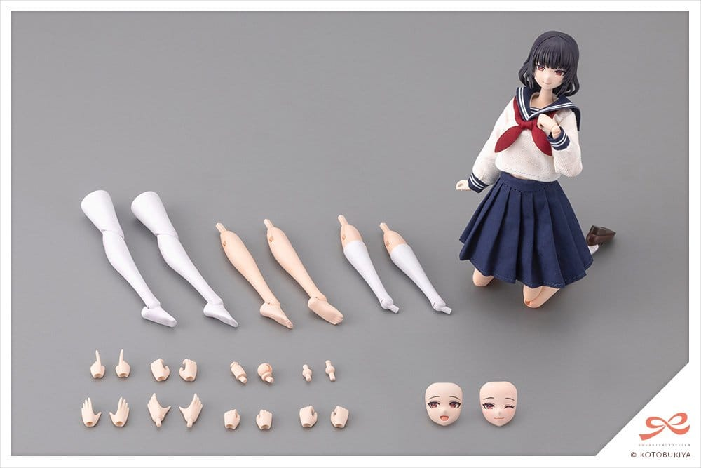 Sousai Shojo Teien 1/10 Scale Plastic Model Kit Kiru Pla Kuon Yakushiji Touou High School Uniform Ver