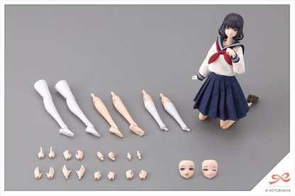 Sousai Shojo Teien 1/10 Scale Plastic Model Kit Kiru Pla Kuon Yakushiji Touou High School Uniform Ver