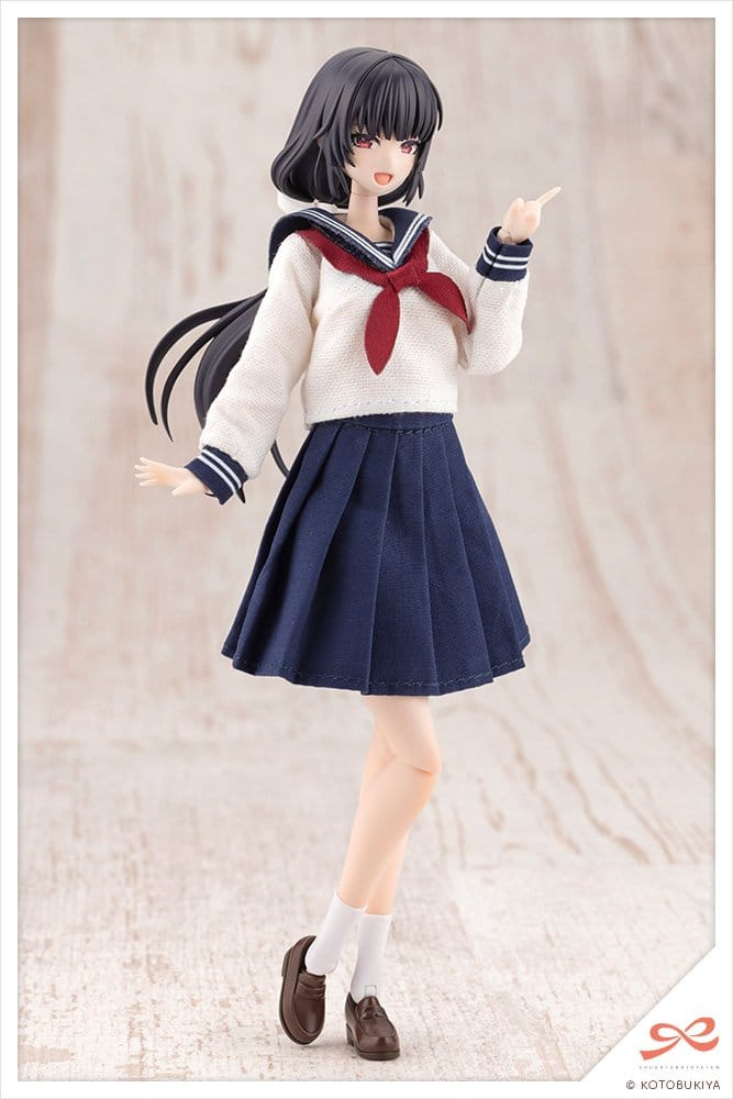 Sousai Shojo Teien 1/10 Scale Plastic Model Kit Kiru Pla Kuon Yakushiji Touou High School Uniform Ver