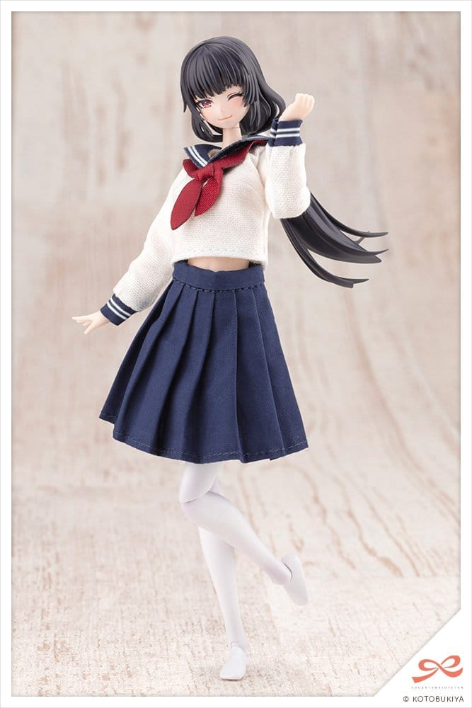 Sousai Shojo Teien 1/10 Scale Plastic Model Kit Kiru Pla Kuon Yakushiji Touou High School Uniform Ver