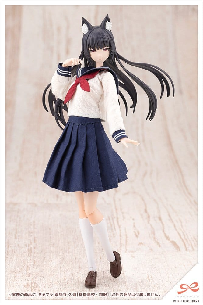 Sousai Shojo Teien 1/10 Scale Plastic Model Kit Kiru Pla Kuon Yakushiji Touou High School Uniform Ver